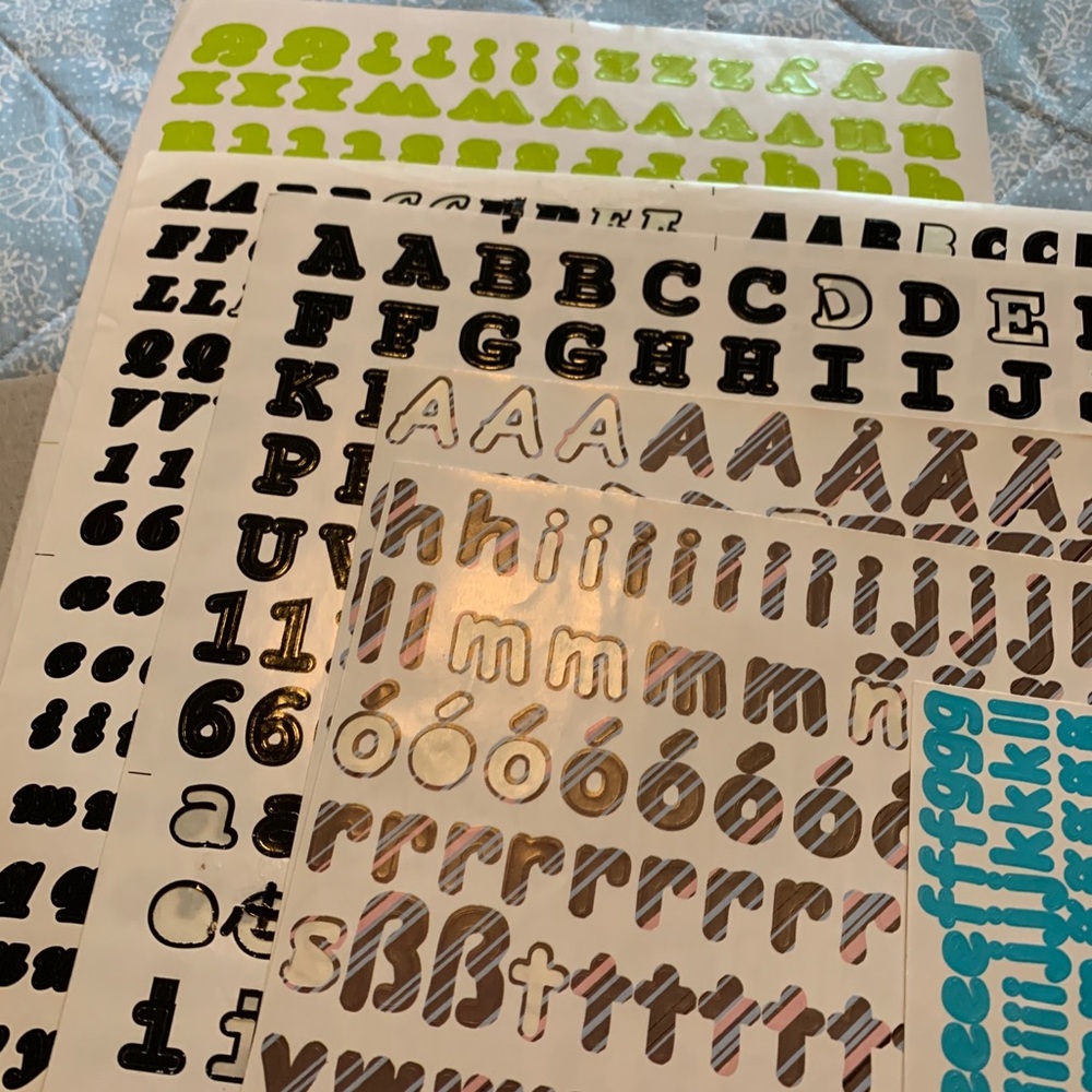 Lettering - Picture 3 of 6